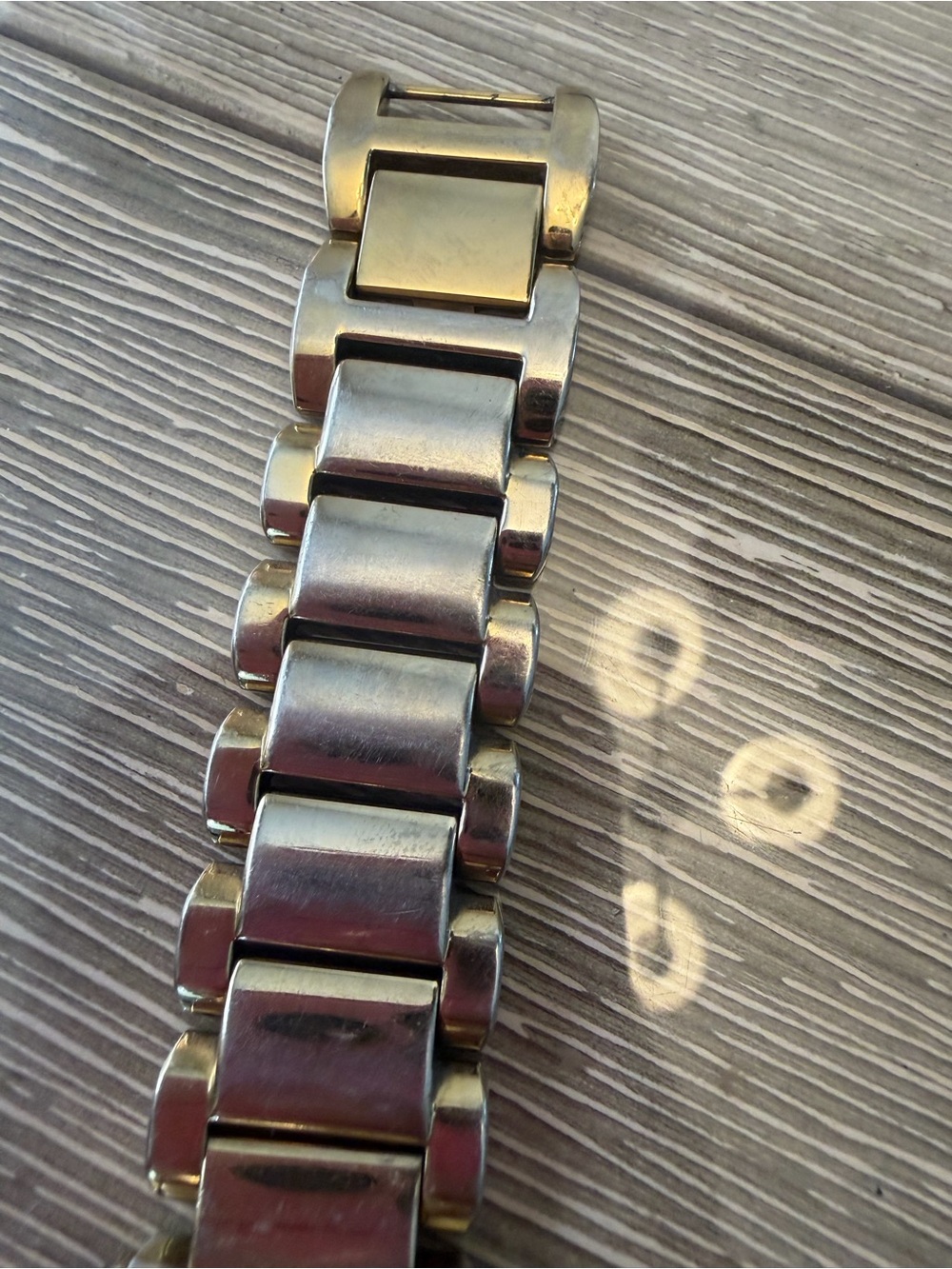 Michael Kors Gold-Tone MK Logo Bracelet Watch - Picture 9 of 9